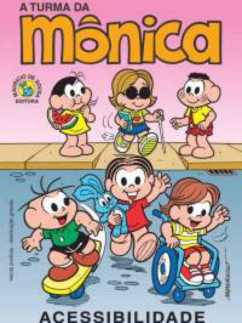 Imagem da Capa da Revista em Quadrinhos Turma da Mônica.