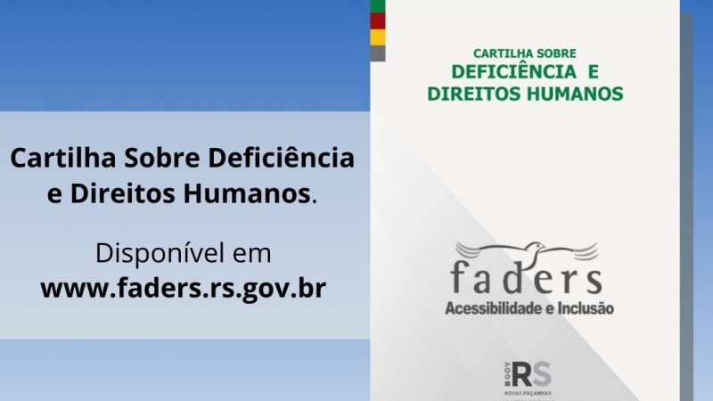 Cartilha sobre Deficiência e Direitos Humanos